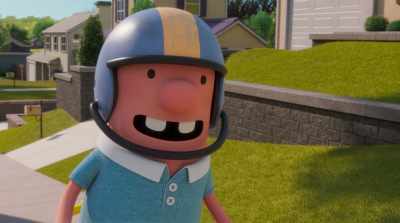 That was a good one.
You almost hit the front tire that time. - Diary of a Wimpy Kid