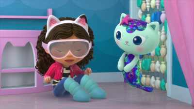 -That was a-meow-zing!
-Well, I'm glad you liked it. - Gabby's Dollhouse