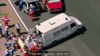 That was a moment
when I thought, "Oh my God!" - Schumacher