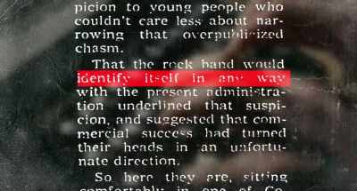 "That a rock band would
identify itself in any way - What the Hell Happened to Blood, Sweat & Tears?