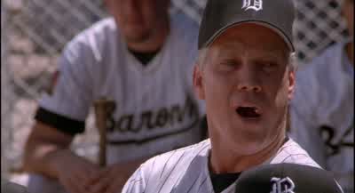 THAT WAS A STRIKEOUT MIKETHAT WAS A GOOD LOOKIN' STRIKEOUT REAL GOODYOU LOOK GOOD WHEN YOU STRIKE OUTWHEN I STRIKE OUT MAN IT LOOKS NASTYAT LEAST YOU LOOK GOOD MAN - Space Jam