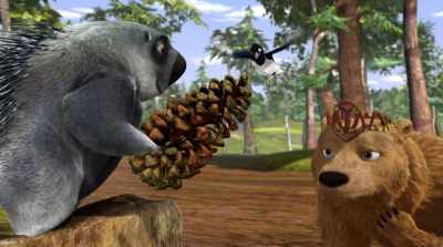That was a very
committed performance. - Alpha & Omega: Journey to Bear Kingdom