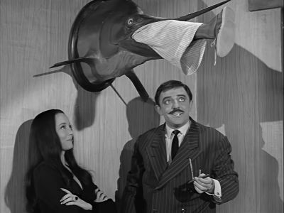 -That about right, my dear?
-Perfect, darling. - The Addams Family