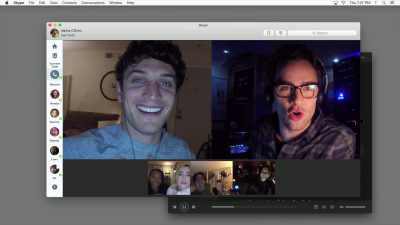 That actually looks like you're
calling from the year 2018. - Unfriended: Dark Web