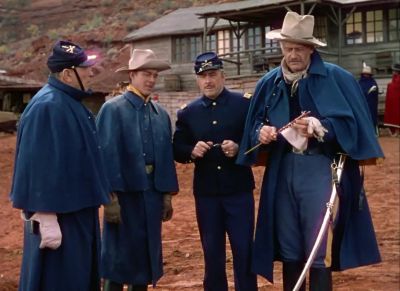 That ain't my department - She Wore a Yellow Ribbon