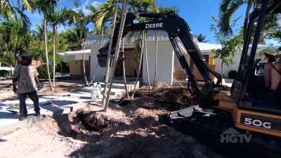 That all has to get laid out,
planted, all the paths done, - Island of Bryan