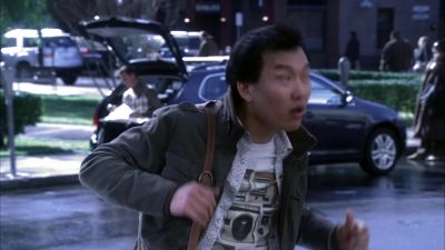 That almost hit you. Are you ok? - Ghost Whisperer