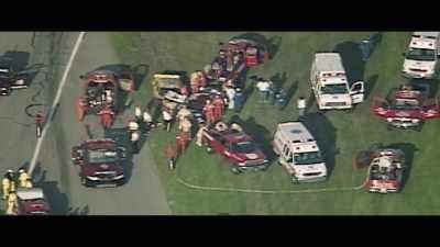 THAT AMBULANCE WAS DOING
15 MILES AN HOUR, - Blink of an Eye