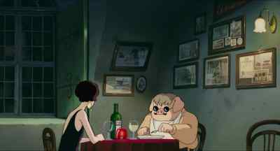 That American is so funny. - Porco Rosso