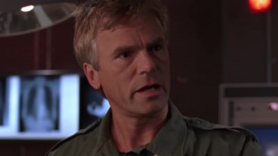 That is an alien. - Stargate SG-1