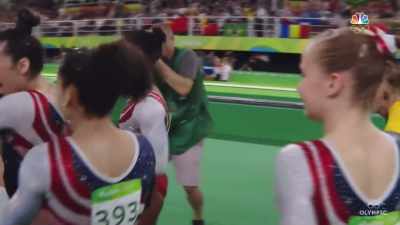 That is an Olympic
gold medal-winning moment. - Athlete A