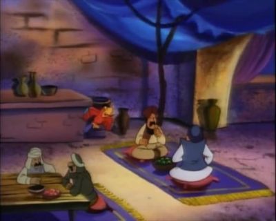 That was annoying. Abu? Abu? - Aladdin