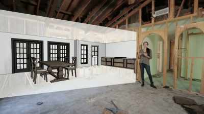 That becomes a really
nice-size kitchen, - Fixer Upper: Behind the Design
