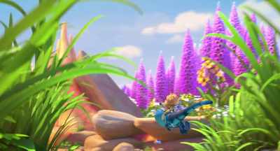 That is Buzztropolis. - Maya the Bee: The Honey Games
