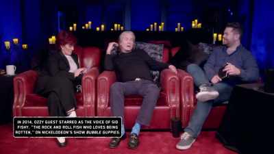 That cartoon.
Remember you did that, - The Osbournes Want to Believe