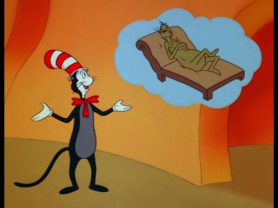 That causes Grinch delinquency - The Grinch Grinches the Cat in the Hat