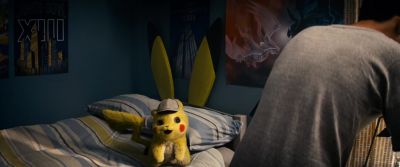 That your childhood bed is a Pikachu bed - Pokémon Detective Pikachu