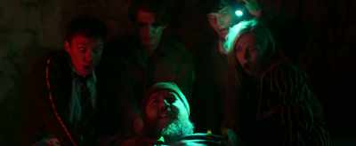That was close. Ha, ha. - Slaughterhouse Rulez