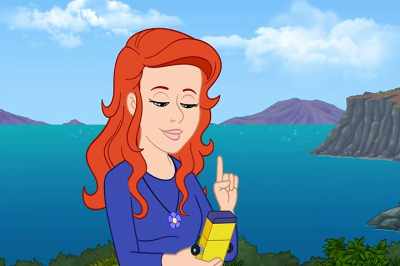 -That was close.
-[laughing] - The Magic School Bus Rides Again