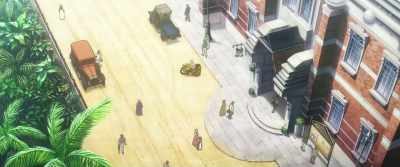 That comes out to three Corse in change. - Violet Evergarden: The Movie