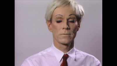 That comes out
when you start to think about - The Andy Warhol Diaries