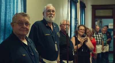 That concludes our
ceremony for Brother Bauer. - Monrovia, Indiana
