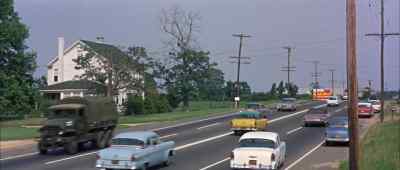- That convertible ahead, catch up to it.
- I'm doing 70 now. - That Touch of Mink