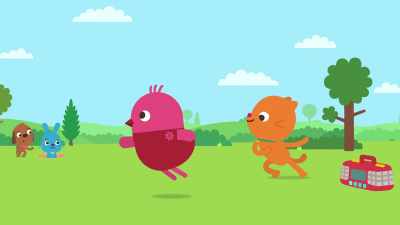 That dance may look easy,
but it's actually really hard. - Sago Mini Friends