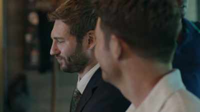 That definitely
didn't make things easier. - The Groomsmen: Second Chances