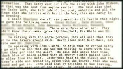 That did not clear Mr. Hall
and Mr. White as suspects. - Buried In The Backyard