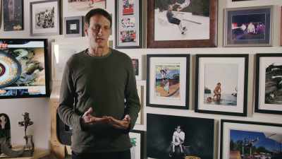 That you didn't have to know
a ton about skateboarding - Pretending I'm a Superman: The Tony Hawk Video Game Story