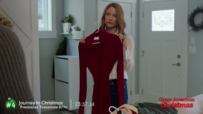 That dinner might start as friends,
but that is ending with sparks. - Bringing Christmas Home