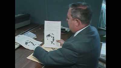 That drawing made it into the media. - Ken and Barbie Killers: The Lost Murder Tapes