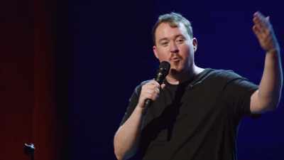 That dude was laying in his bed
at night and his wall exploded. - Shane Gillis: Beautiful Dogs