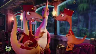 That earthquake may have
caused some problems, - Dinosaur Train: Adventure Island