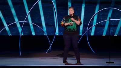 That is explosive diarrhea
as a bragging point. - Hannah Gadsby's Gender Agenda