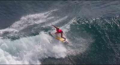 That feeling of
nailing the gnarliest thing - Bethany Hamilton: Unstoppable