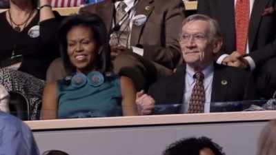 That flag that hangs
from the rafters - Obama: In Pursuit of a More Perfect Union