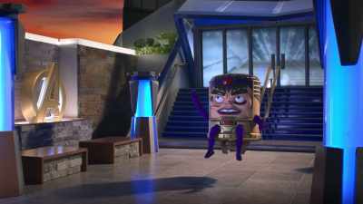That was for you, Melter!
We did it, buddy! We did it! - Marvel's M.O.D.O.K.