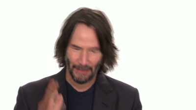 That gesture that you're talking about, - Keanu Reeves: The One and Only