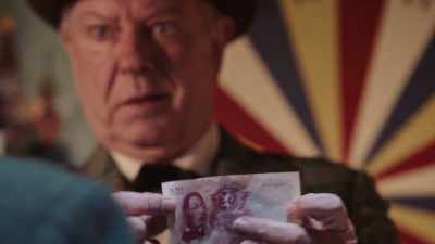 That gets you a hundred tickets.
Here you go. - Teddy's Christmas