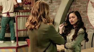 That girl is definitely
hiding something. - I Am Frankie