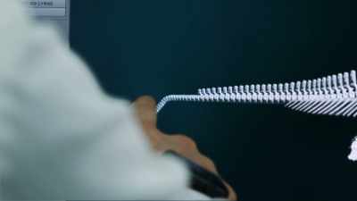 That gives strength to the
lower element of the tail - Attenborough and the Sea Dragon