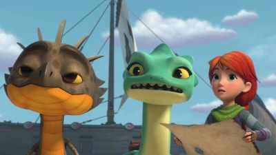 That golden cave is way too obvious. - Dragons: Rescue Riders: Hunt for the Golden Dragon