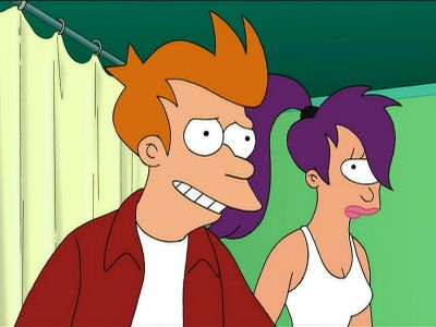 -That was great!
-Thanks. Are you a fan? - Futurama
