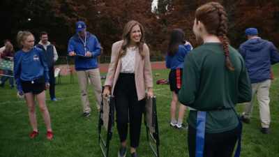 - That was great
work today, ladies. - Fourth Down and Love