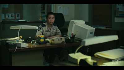 That he was gathering
information about a gang - Mystery Road: Origin