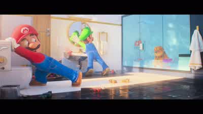 That hellhound is gonna escape! - The Super Mario Bros. Movie