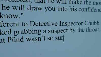'That was his method, and
it might've worked for him, - Magpie Murders