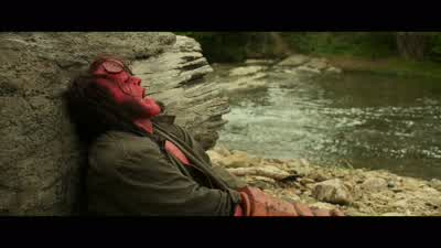 That hurt. - Hellboy
